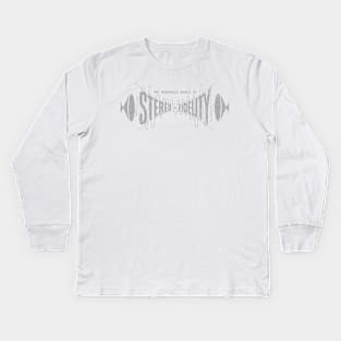 Stereo Fidelity Kids Long Sleeve T-Shirt